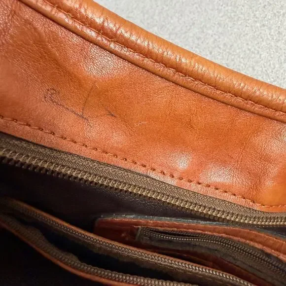 Vtg Yun Art Turkish Killim Purse Crossbody Shoulder Bag Carpet Wool Leather Zip - Picture 6 of 8